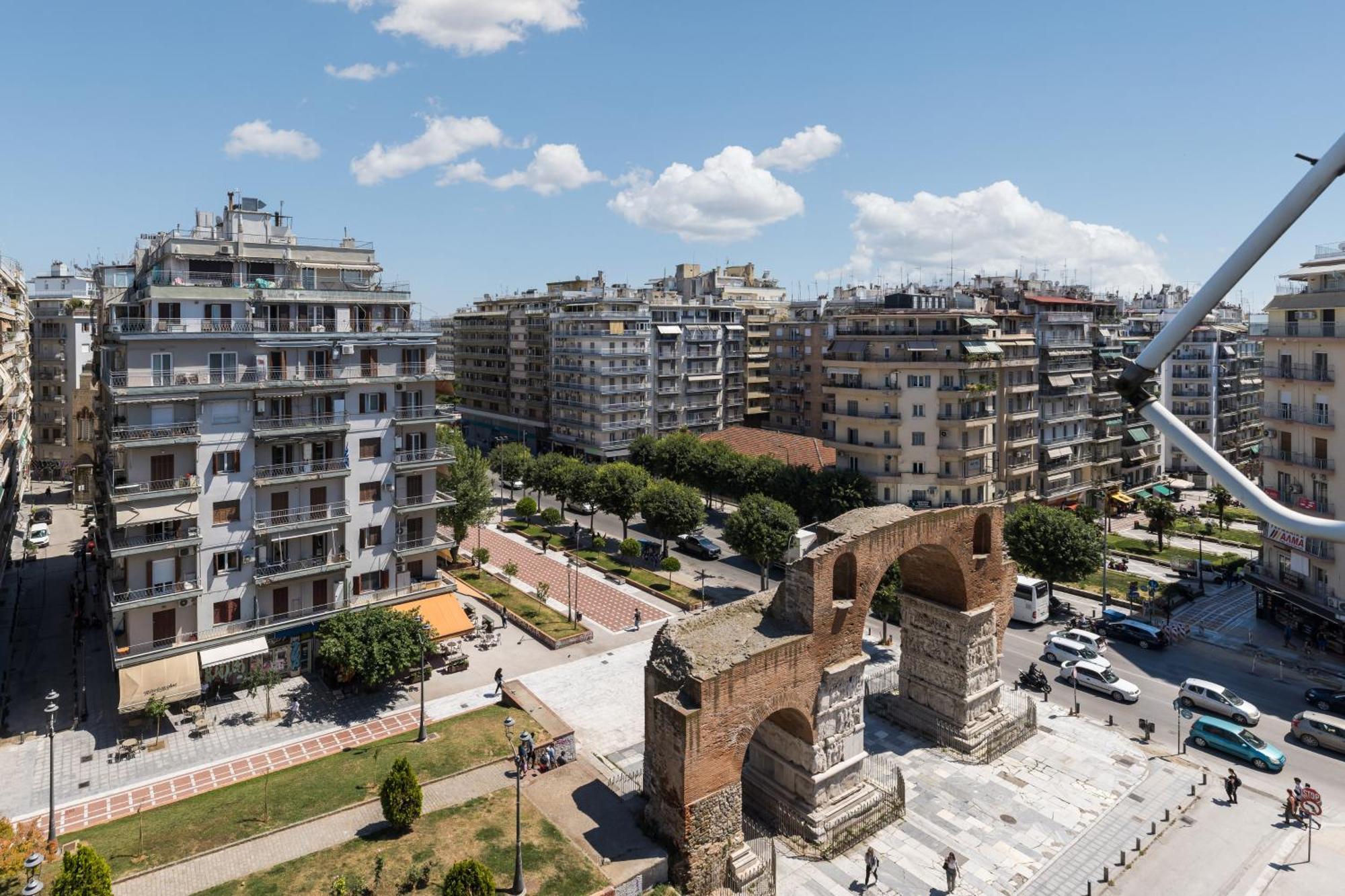 La Maison De L'arc- Elegant With Unique View By Binobi! Apartament Salonic
